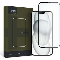 Hofi Pro+ Full Face Tempered Glass Black (iPhone 15)
