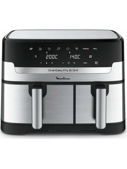Moulinex EZ905D Air Fryer 8.3lt με Διπλό Κάδο