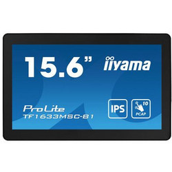 iiyama ProLite TF1633MSC-B1 IPS Φορητό Monitor 15.6" 1920x1080 FHD 60Hz 5ms