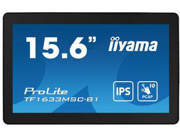 iiyama ProLite TF1633MSC-B1 IPS Φορητό Monitor 15.6" 1920x1080 FHD 60Hz 5ms