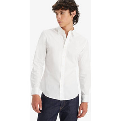 Levi's Ανδρικό Πουκάμισο Βαμβακερό Μακρυμάνικο Slim Fit Λευκό 86625-0038