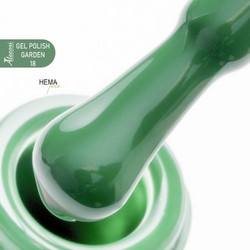 Alezori Garden Hema Free 18 Ημιμόνιμο Βερνίκι Νυχιών 15ml
