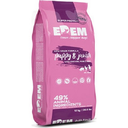 Edem Puppy & Junior Low Grain with Meat & Rice 12kg