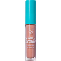 Golden Rose Miss Beauty Glow Shine 3D 3 Soft Peach Lip Gloss 4.5ml