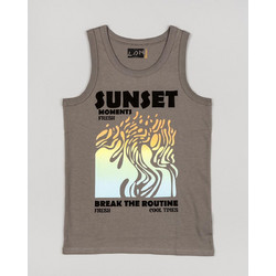 Losan Παιδικό T-Shirt Αμάνικο Γκρι LJBAP010324027