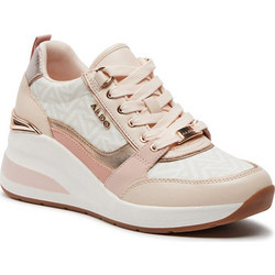 Aldo Caroteriel Γυναικεία Sneakers Εκρού Ροζ 13623233