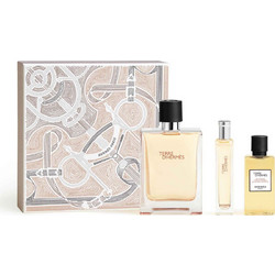 Hermes Terre d'Hermes Eau de Toilette 100ml + 15ml + Shower Gel 40ml