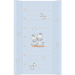Lorelli Zebra Σκληρή Αλλαξιέρα Μωρού Πλαστική 80x50cm Γαλάζια