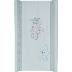Lorelli Bunny Σκληρή Αλλαξιέρα Μωρού Πλαστική 70x50cm Γκρι