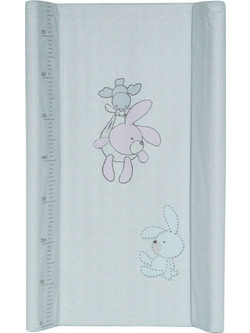 Lorelli Bunny Σκληρή Αλλαξιέρα Μωρού Πλαστική 70x50cm Γκρι