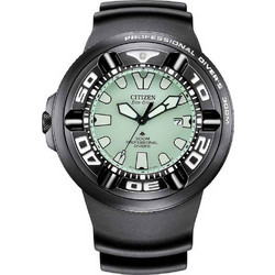 Citizen Promaster Ανδρικό Ρολόι Solar με Μαύρο Καουτσούκ Λουράκι BJ8055-04X