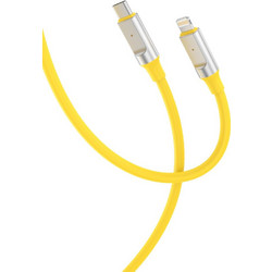 XO NB251 USB-C to Lightning Cable 1m Yellow NB251