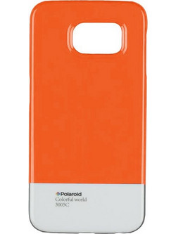 Polaroid Θήκη Κινητού Samsung Galaxy S6 από Σκληρό υλικό για την Προστασία του Smartphone, 97970 Χρώμα Πορτοκαλί - Polaroid