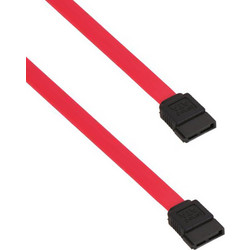 Detech 18058 Καλώδιο Σκληρού Δίσκου 7-Pin SATA II to 7-Pin SATA II 0.3m Red