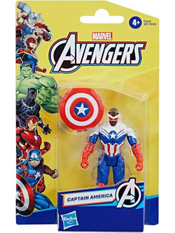 Hasbro Marvel Avengers Captain America Φιγούρα Δράσης για 4+ Ετών 10cm