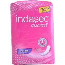 Indasec Discreet Σερβιέτες Ακράτειας 4.5 Σταγόνες 20τμχ
