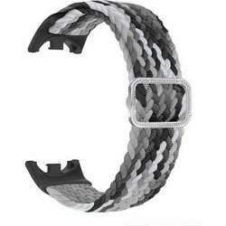 Beline Nylon Λουράκι Υφασμάτινο Black / White (Xiaomi Smart Band 8 / 9)