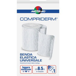Master Aid Compriderm Ελαστικός Επίδεσμος 8cm x 5m
