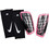 Nike Mercurial FlyLite SuperLock Επικαλαμίδες Ποδοσφαίρου Μαύρες Ροζ DN3608-675