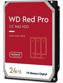 Western Digital Red Pro 24TB HDD Σκληρός Δίσκος 3.5" Sata 3 7200rpm με 512MB Cache