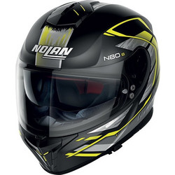 Nolan N80-8 Black Yellow 28 Κράνος Μηχανής Full Face 1640gr