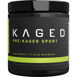 Kaged Muscle Pre-Kaged Sport Blue Raspberry 262gr