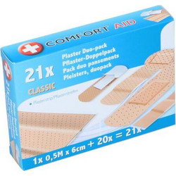 Comfort Aid Classic Αυτοκόλλητα Επιθέματα 21τμχ
