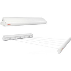 Leifheit Rollfix 210 Longline Πτυσσόμενη Βιδωτή Απλώστρα Ρούχων Τοίχου Πλαστική με Μήκος Απλώματος 21m