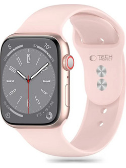 Tech-Protect Iconband Λουράκι Σιλικόνης Light Pink (Apple Watch 38 / 40 / 41mm)