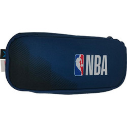 Back Me UP NBA Κασετίνα με 2 Θήκες Navy Μπλε 338-25141
