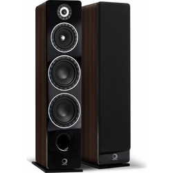 Elipson Prestige Facet 24F Ζεύγος Ηχείων Hi-Fi Δαπέδου 250W 3 Δρόμων Walnut