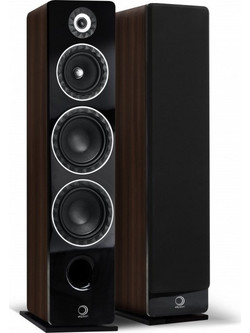 Elipson Prestige Facet 24F Ζεύγος Ηχείων Hi-Fi Δαπέδου 250W 3 Δρόμων Walnut