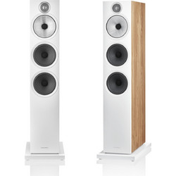Bowers & Wilkins 603 S3 Ζεύγος Ηχείων Hi-Fi Δαπέδου 200W 3 Δρόμων Oak