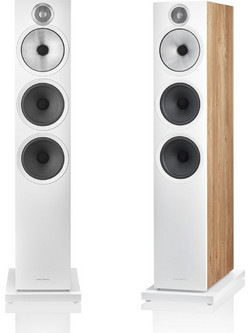 Bowers & Wilkins 603 S3 Ζεύγος Ηχείων Hi-Fi Δαπέδου 200W 3 Δρόμων Oak