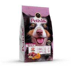 Petiva Dog Food Adult Lamb 3kg