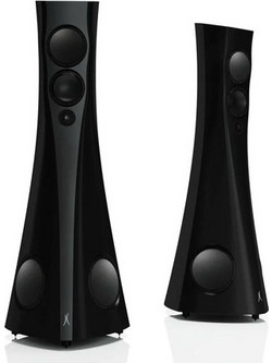 Estelon Forza Ζεύγος Ηχείων Hi-Fi Δαπέδου 400W 4 Δρόμων Black Pearl Gloss