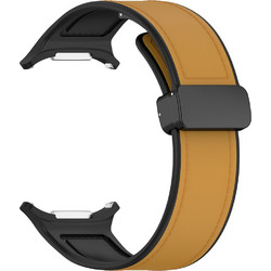 Techsuit Watchband W056 Λουράκι Δερμάτινο Brown (Samsung Galaxy Watch Ultra)