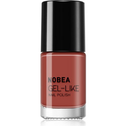 Nobea Day to Day Gel Like Fired Brick N15 Gloss Βερνίκι Νυχιών Μακράς Διαρκείας 6ml