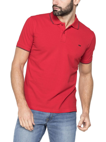 Carrera Ανδρική Μπλούζα Polo Κοντομάνικη Κόκκινη 819A0075A