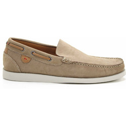 Damiani Ανδρικά Μοκασίνια Loafers Καστόρινα Εκρού 1800