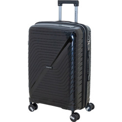Bartuggi 725-30.70 Βαλίτσα Μεγάλη 76x52x30cm με 4 Ρόδες Μαύρη