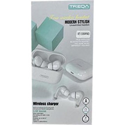 Treqa BT-500 Pro Ακουστικά Bluetooth In Ear White