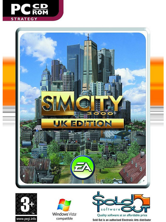 Simcity 3000 UK Edition PC