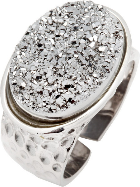 Silverline Γυναικείο Δαχτυλίδι από Ασήμι 925 με Αχάτη 0430617101