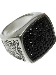 Silverline Γυναικείο Δαχτυλίδι Σεβαλιέ από Ατσάλι με Swarovski 0430630902