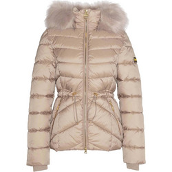 Barbour Γυναικείο Μπουφάν Χειμωνιάτικο Puffer Κοντό Μπεζ LQU1084-BE31