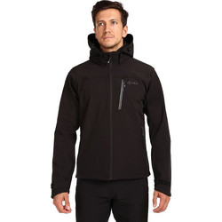 Kilpi Ravio-M Ανδρικό Μπουφάν Χειμωνιάτικο Softshell Αντιανεμικό Μαύρο UM0126KI-BLK
