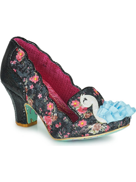 Irregular Choice Paddle Boat Γόβες με Χοντρό Χαμηλό Τακούνι Πολύχρωμες 4375-15B