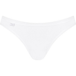 Sloggi Βαμβακερά Γυναικεία Brazil Λευκά 2Pack 10034279-0003