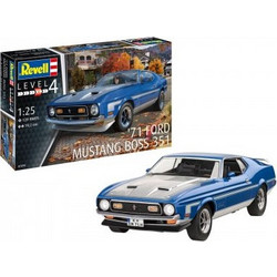 Revell Ford '71 Mustang Boss 351 Συναρμολογούμενο Πλαστικό Μοντέλο Αυτοκίνητου 1:25 07699